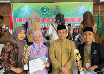Siswa SMA3 TJT Juara 1dan3 PENTAS PAI