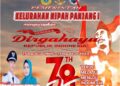 Pemerintah Kelurahan Nipah Panjang Satu Mengucapkan Dirgahayu HUT RI ke 78