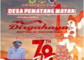 Pemerintah Desa Pematang Mayan Mengucapkan Dirgahayu HUT RI ke 78