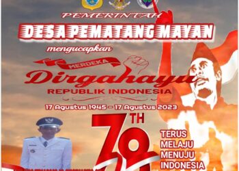 Pemerintah Desa Pematang Mayan Mengucapkan Dirgahayu HUT RI ke 78