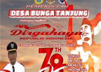 Pemerintahan Desa Bungo Tanjung Mengucapkan Dirgahayu HUT RI Ke 78