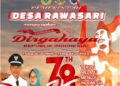 Pemerintahan Desa Rawasari Mengucapkan Dirgahayu HUT RI Ke 78