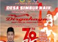 Pemerintahan Desa Simbur Naik Mengucapkan Dirgahayu HUT RI Ke 78