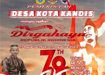 Pemerintahan Desa Kota Kandis Mengucapkan Dirgahayu HUT RI Ke 78