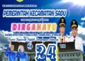 Keluarga besar Pemerintah Kec. Sadu Mmengucapkan Dirgahayu HUT Kab. Tanjabtim ke 24