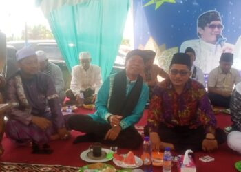 Ratusan Masyarakat Rantau Makmur Hadiri Acara Maulid Nabi Muhamad SAW 1445.H