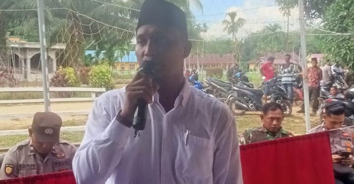 Menang Mutlak. Agus Setiawan Terpilih Menjadi Kades Rantau Jaya.