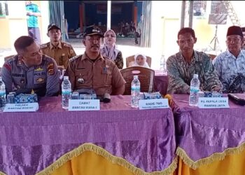 Pilkades PAW Desa Rantau Jaya Berjalan Lancar