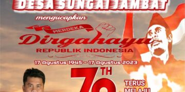 Pemerintah Desa Sei Jambat Mengucapkan Dirgahayu HUT RI Ke 78