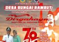 Pemerintah Desa Sei Rambut Mengucapkan Dirgahayu HUT RI Ke 78