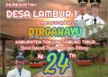 Pemerintah Desa Lambur Satu Mengucapkan Dirgahayu HUT Kab Tanjabtim ke 24