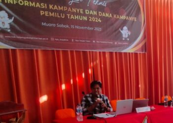KPU Tanjab Timur Adakan Bimtek Sistem Informasi dan Dana Kampnye