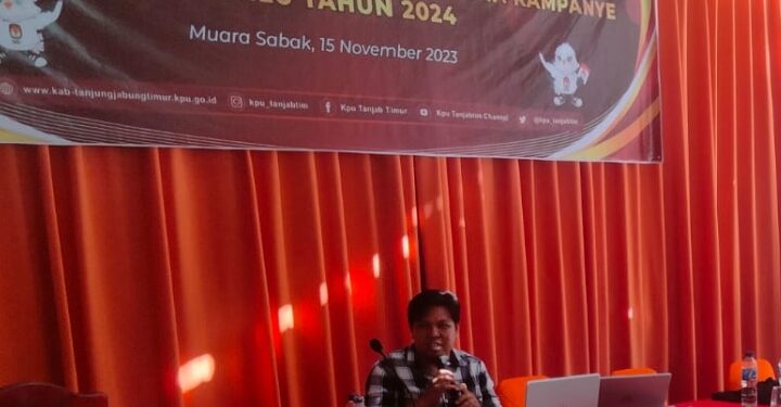 KPU Tanjab Timur Adakan Bimtek Sistem Informasi dan Dana Kampnye