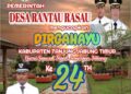 Pemerintah Desa Rantau Rasau Mengucapkan. Dirgahayu HUT Kab. Tanjabtim Ke24