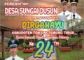 Pemerintah Desa Sei Dusun Mengucapkan Dirgahayu HUT Kab. Tanjabtim Ke24
