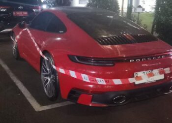 Mobil Porsche Senilai 3M Disita Kejagung Terkait Perkara Bakti Kominfo