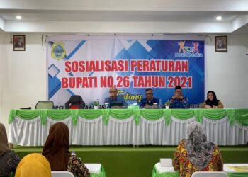 Diknas Kenalkan Perbup Tanjabtim No 26 Tahun 2023