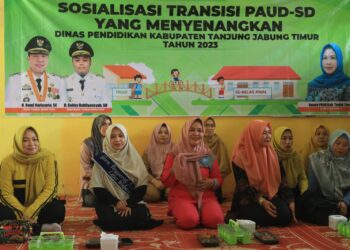 Diknas Tanjabtim Mengadakan Sosialisasi PAUD ke SD