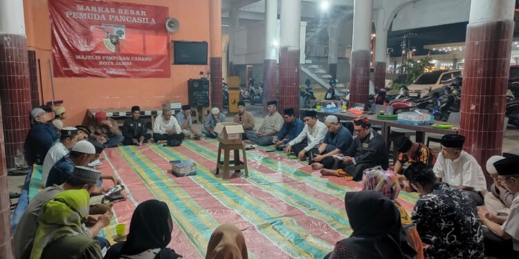 Yasinan Rutin MPC Pemuda Pancasila Kota Jambi, Erwin : Siraman Rohani dan Mempererat Silaturahmi 