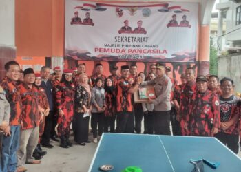 MPC PP Kota Jambi Terima Kunjungan Kerja BNN dan Binmas Polda Jambi, Erwin : Kami Siap Menjaga Ketertiban dan Keamanan
