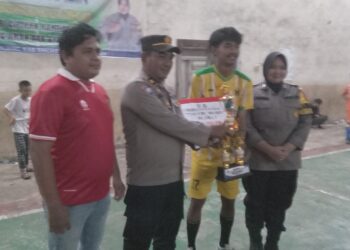 Open Turnamen futsal Piala Bu Babin sukses