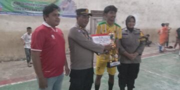 Open Turnamen futsal Piala Bu Babin sukses