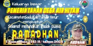 Pemerintah Desa Air Hitam Mengucapkan Selamat Menunaikan Ibadah Puasa 1445 H