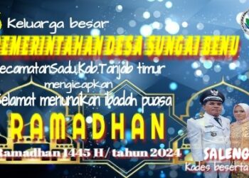 Pemerintah Desa sungai Benuh Mengucapkan Selamat Menunaikan Ibadah Puasa 1445 H