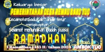 Pemerintah Desa Baku tuo Mengucapkan Selamat Menunaikan Ibadah Puasa 1445 H