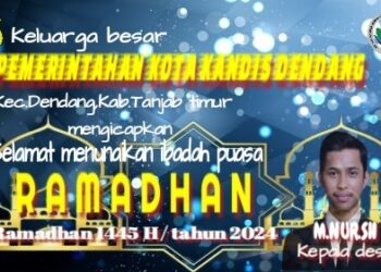 Pemerintah Desa Koto Kandis Dendang Mengucapkan Selamat Menunaikan Ibadah Puasa 1445 H