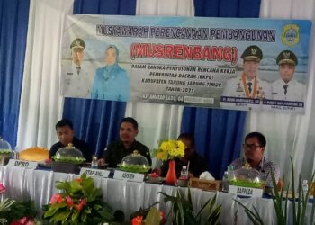Lagi, Anggota DPRD TJT Dapil II Hadiri  musrenbang RKPD 2025  Kec. Sadu