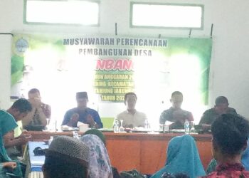 Anggota DPRD TJT Dapil 11 Hadiri Musrenbang Kec Rantau Rasau
