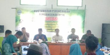 Anggota DPRD TJT Dapil 11 Hadiri Musrenbang Kec Rantau Rasau