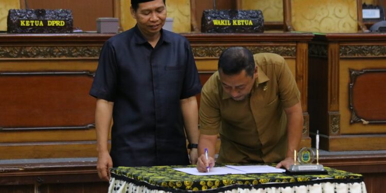 Rapat Paripurna Penetapan Program Pembentukan Peraturan Daerah Tahun 2024