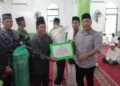 Bupati Romi Safari Ramadhan Di Masjid Arraudhah Kec Nipah Panjang. 