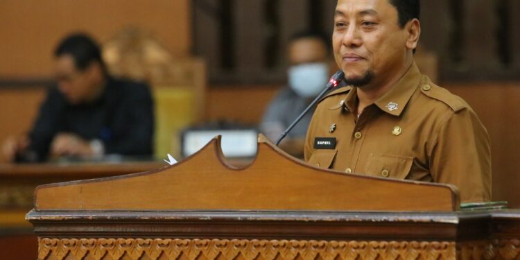 Paripurna DPRD Tanjab Timur. Dengan Agenda Penyampaian Tanggapan Bupati Atas Pandangan Umum Feaksi Fraksi DPRD Terhadap LKPJ Bupati Tahun Anggaran 2023. 