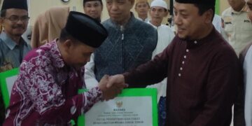Sapril Beserta Rombongan Di Sambut Hangat Masyarakat Desa Simbur Naik