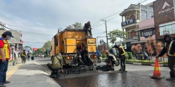 Lakukan Perbaikan di Seluruh Jalan Nasional, BPJN Jambi Targetkan Tuntas Dikerjakan Sebelum Lebaran