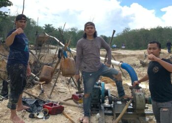 Empat Pelaku PETI Ditangkap Tim Sultan Unit Tipidter Satreskrim Polres Tebo