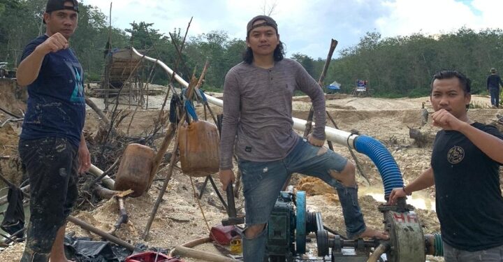 Empat Pelaku PETI Ditangkap Tim Sultan Unit Tipidter Satreskrim Polres Tebo