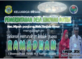 Keluarga Besar Desa Simpang Datuk Mengucapkan Selamat Menunaikan Ibadah Puasa 1445 H