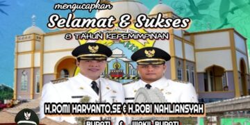 Keluarga Besar Desa Rawasari Mengucapkan Sukses 8 Tahun Kepemimpinan Bupati Dan Wabup Tanjung Jabung Timur