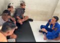 Berlinang Air Mata Tahanan Polairud Ketika Dinasehati Oleh Dirpolairud Polda Jambi