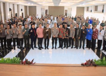 Pererat Sinergitas, Polda Jambi Gelar Ibadah Paskah Tahun 2024 Persekutuan Kristen Polri-TNI