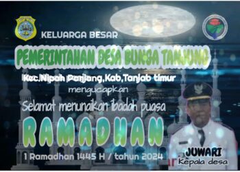 Pemerintah Desa Bunga Tanjung Mengucapkan Selamat Menunaikan Ibadah Puasa 1445 H