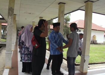 Wabup Tanjabtim H. Robby Sidak Ke RSUD  Nurdin Hamzah