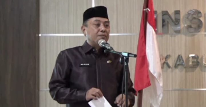 Sekda Sapril Lantik Sejumlah Jabatan Fungsional