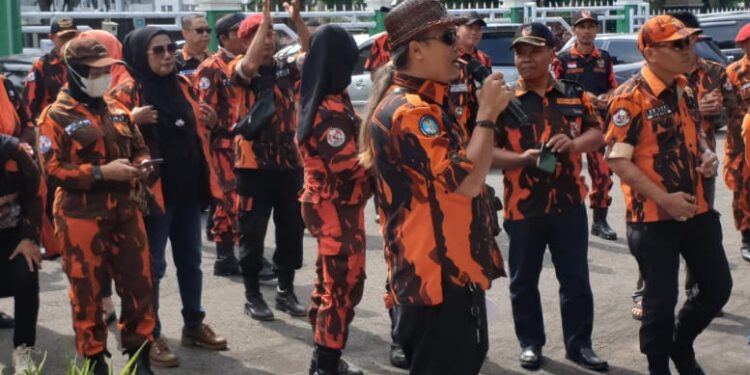 Pemuda Pancasila Kota Jambi Sampaikan Aspirasi, Sekda : Dalam Waktu Dekat Panggil Kepala OPD