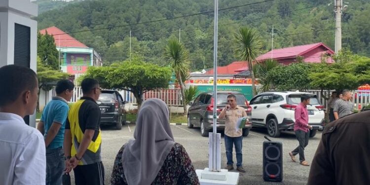 Unjuk Rasa di Kejaksaan Negeri Sungai Penuh, LSM Petisi Sakti Desak Periksa Panitia PPPK 2023