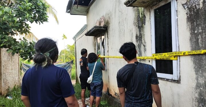 Penggrebekan Diduga Basecamp Narkoba di Mendalo Darat